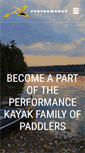 Mobile Screenshot of performance-kayak.com